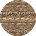 Square Machine Washable Transitional Bakers Brown Rug in a Living Room, wshpat1098org