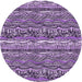 Square Machine Washable Transitional Purple Rug in a Living Room, wshpat1098pur