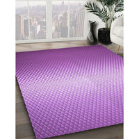 Patterned Violet Purple Rug, pat11pur