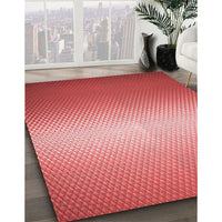 Patterned Red Rug, pat11rd