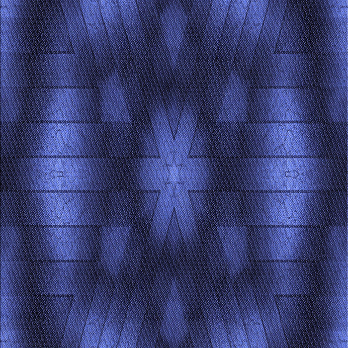 Machine Washable Transitional Royal Blue Rug, wshpat110blu