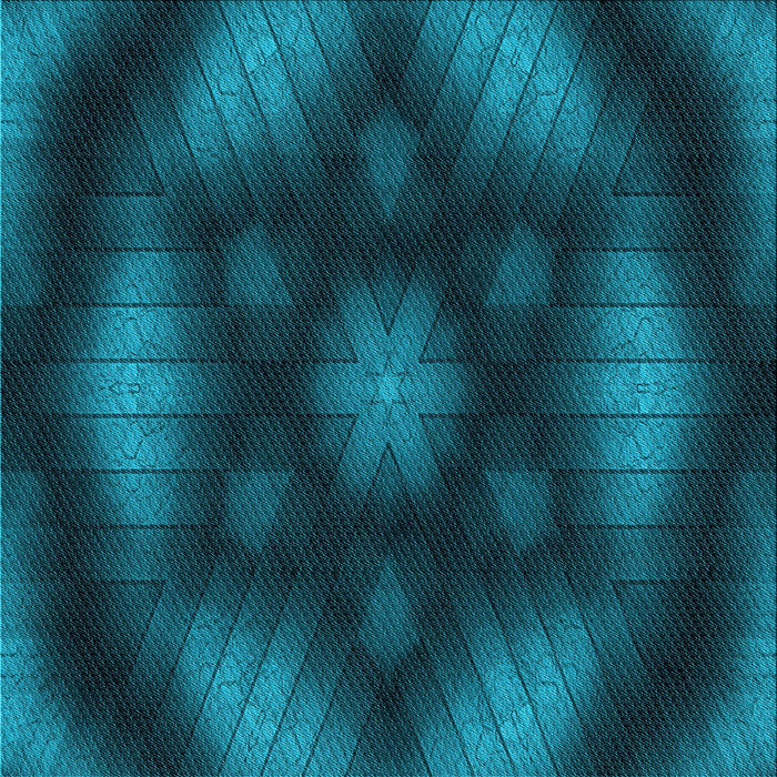 Round Machine Washable Transitional Dark Turquoise Green Rug, wshpat110lblu