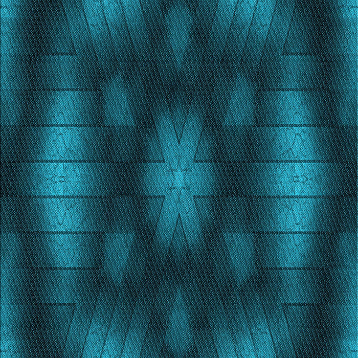 Machine Washable Transitional Dark Turquoise Green Rug, wshpat110lblu