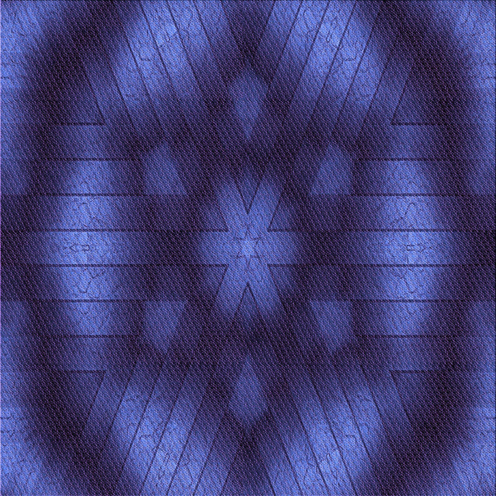 Round Machine Washable Transitional Midnight Blue Rug, wshpat110pur