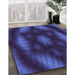 Machine Washable Transitional Midnight Blue Rug in a Family Room, wshpat110pur