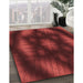 Machine Washable Transitional Maroon Red Rug in a Family Room, wshpat110rd