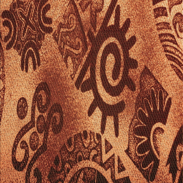 Machine Washable Transitional Crimson Red Rug, wshpat1100org