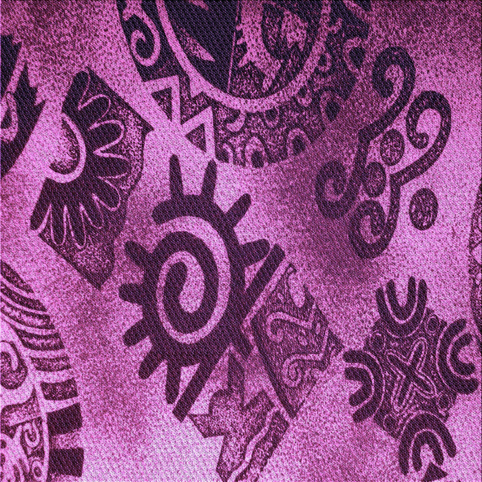 Round Machine Washable Transitional Crimson Purple Rug, wshpat1100pur