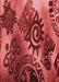 Patterned Red Rug, pat1100rd