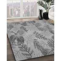 Patterned Cloud Gray Rug, pat1101gry