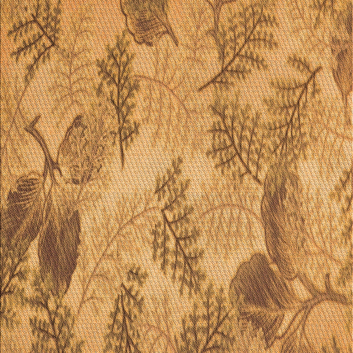 Machine Washable Transitional Sedona Brown Rug, wshpat1101org