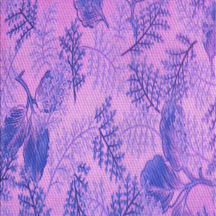 Machine Washable Transitional Violet Purple Rug, wshpat1101pur