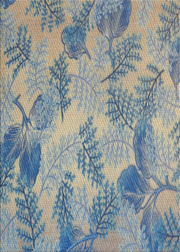 Patterned Silver Gray Novelty Rug, pat1101
