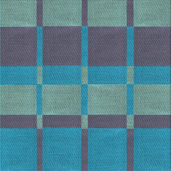 Round Machine Washable Transitional Purple Navy Blue Rug, wshpat1102lblu