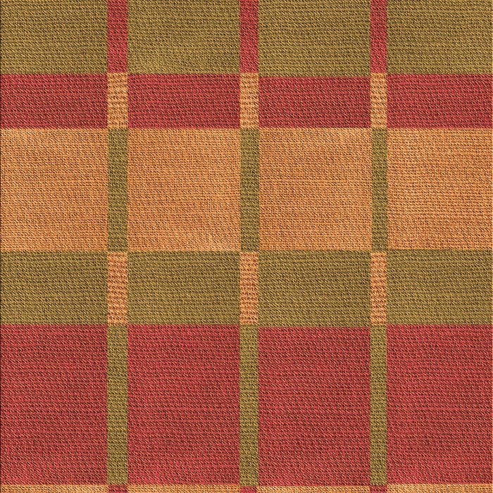 Patterned Orange Rug, pat1102org