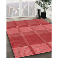 Patterned Red Rug, pat1102rd