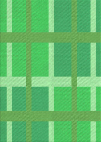 Machine Washable Transitional Neon Green Rug, wshpat1103grn