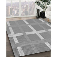 Patterned Cloud Gray Rug, pat1103gry