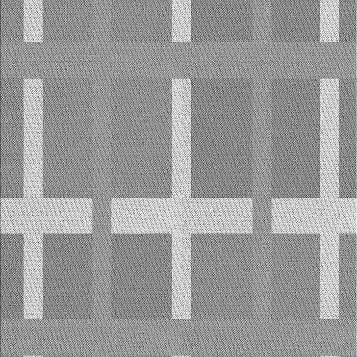 Machine Washable Transitional Cloud Gray Rug, wshpat1103gry