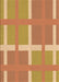 Patterned Orange Rug, pat1103org