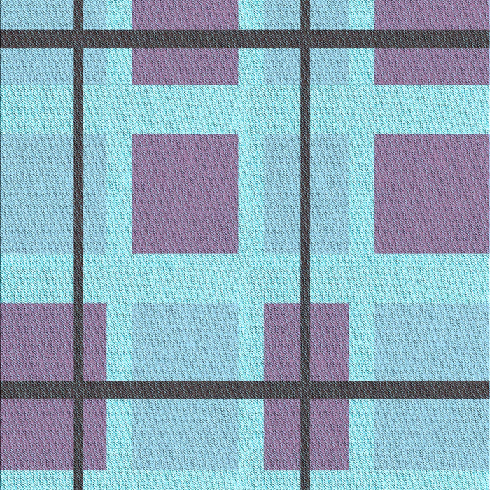 Patterned Slate Blue Grey Blue Rug, pat1104lblu