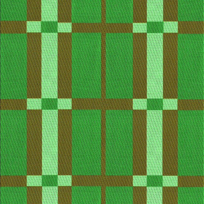 Machine Washable Transitional Seaweed Green Rug, wshpat1105grn