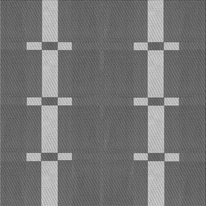 Round Machine Washable Transitional Gunmetal Gray Rug, wshpat1105gry