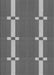 Patterned Gunmetal Gray Rug, pat1105gry