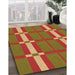 Machine Washable Transitional Caramel Brown Rug in a Family Room, wshpat1105org