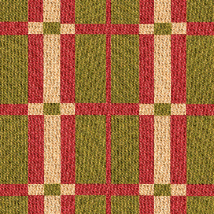 Patterned Caramel Brown Rug, pat1105org