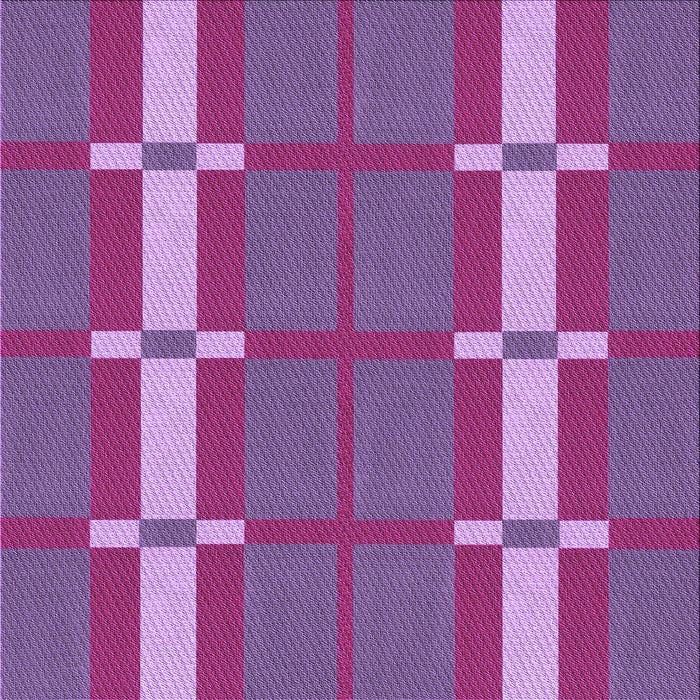 Round Patterned Purple Rug, pat1105pur