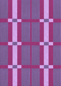 Machine Washable Transitional Purple Rug, wshpat1105pur