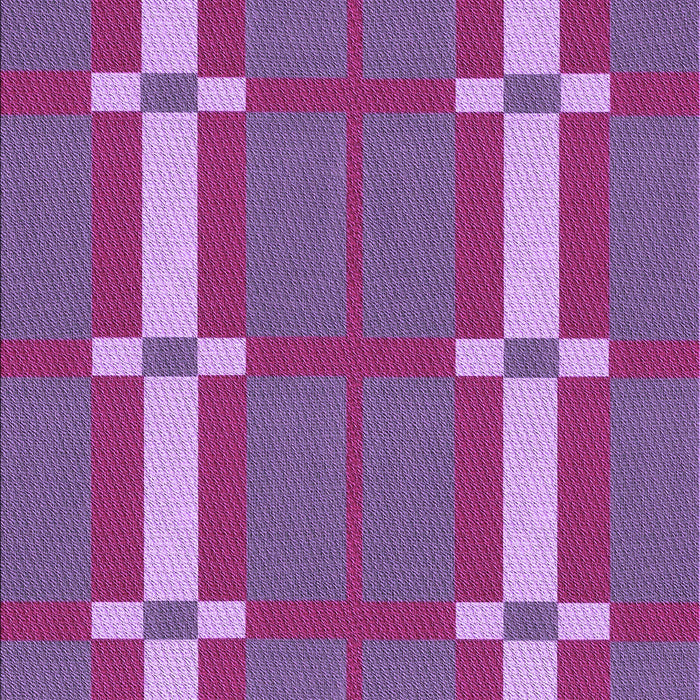 Machine Washable Transitional Purple Rug, wshpat1105pur