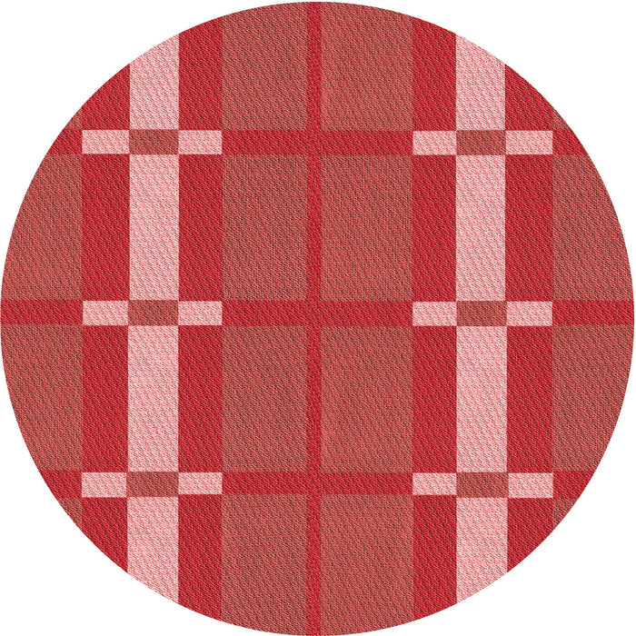 Square Machine Washable Transitional Red Rug in a Living Room, wshpat1105rd