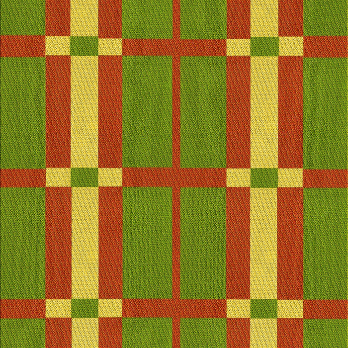 Patterned Pistachio Green Rug, pat1105yw