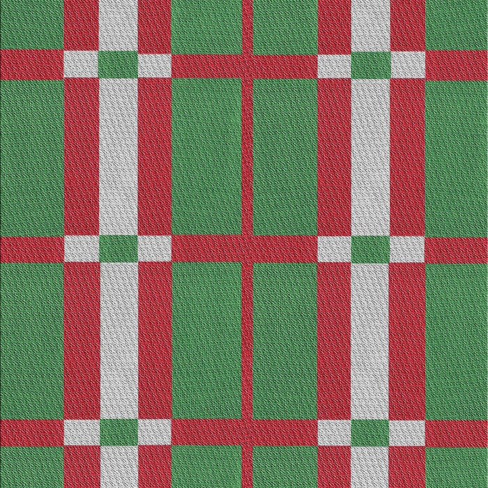 Machine Washable Transitional Green Rug, wshpat1105