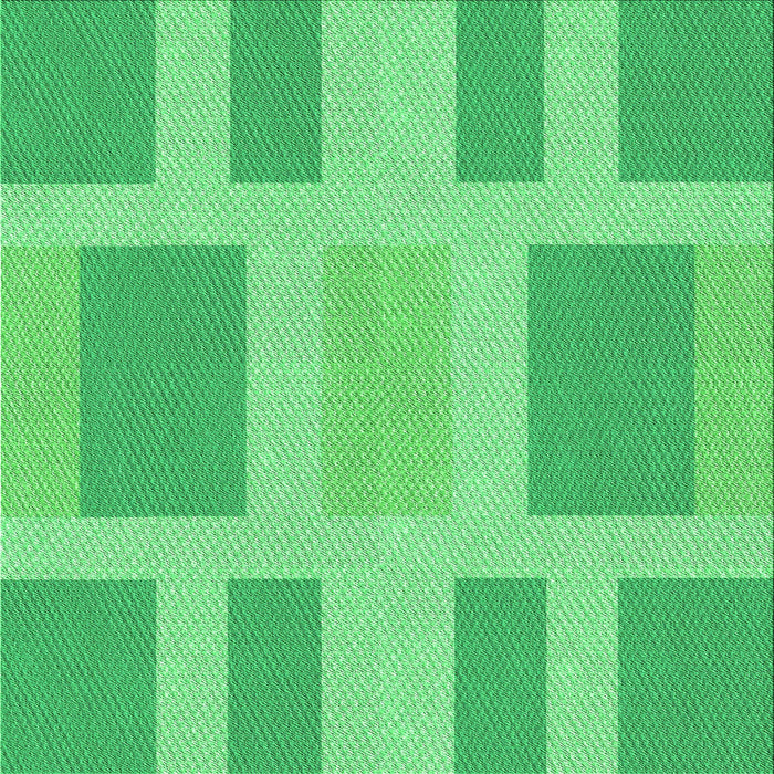 Round Machine Washable Transitional Lime Mint Green Rug, wshpat1106grn