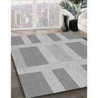 Patterned Gray Rug, pat1106gry