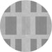 Square Machine Washable Transitional Gray Rug in a Living Room, wshpat1106gry