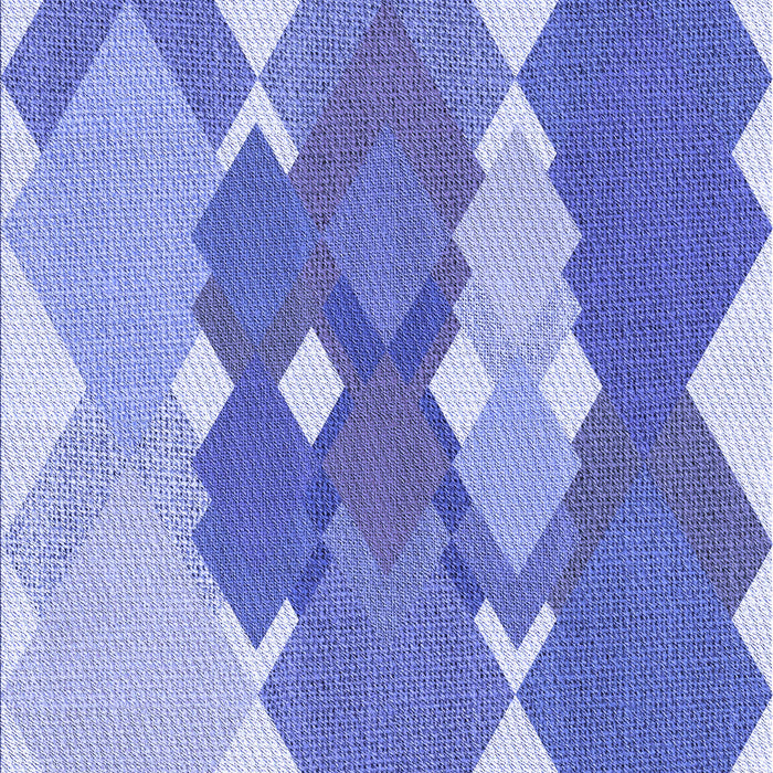 Patterned Blue Rug, pat1107blu