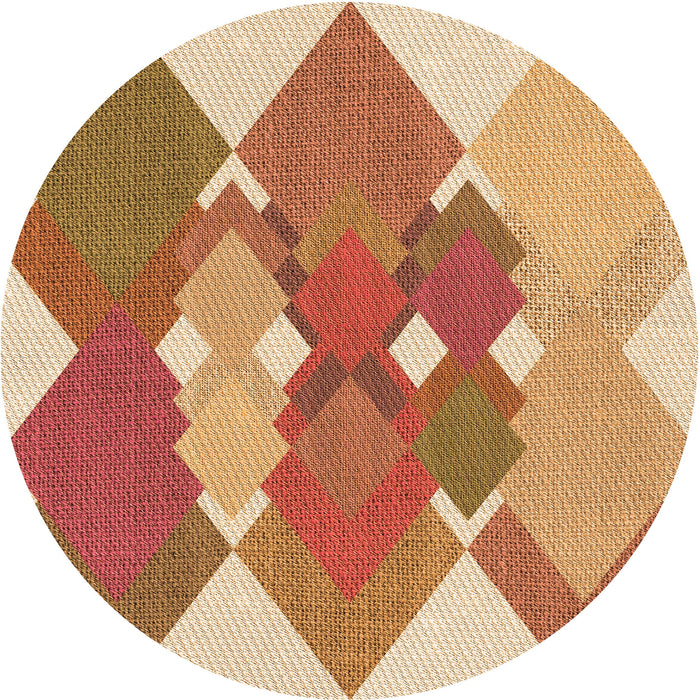 Square Machine Washable Transitional Red Rug in a Living Room, wshpat1107org