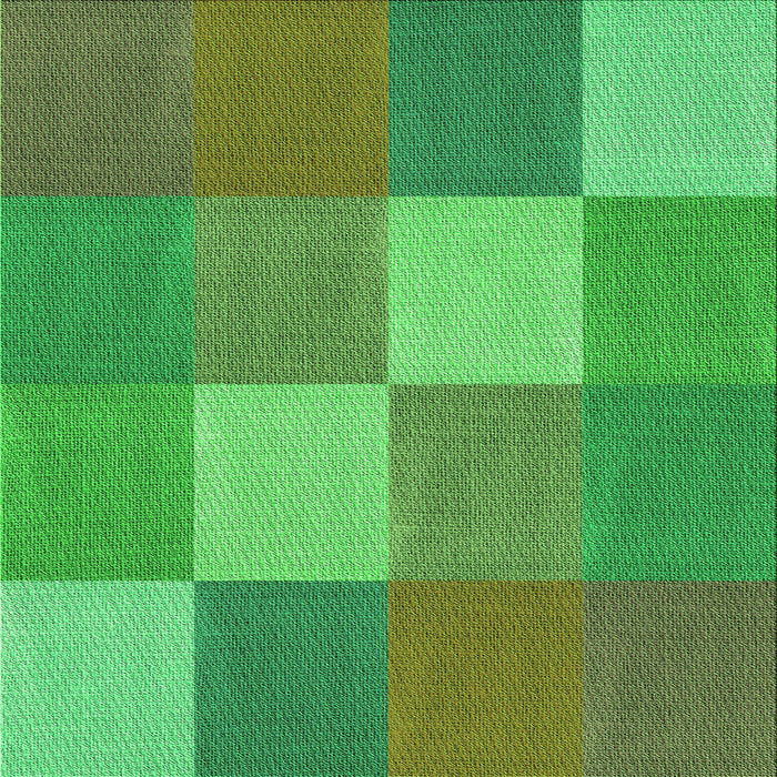 Round Patterned Dark Lime Green Rug, pat1108grn