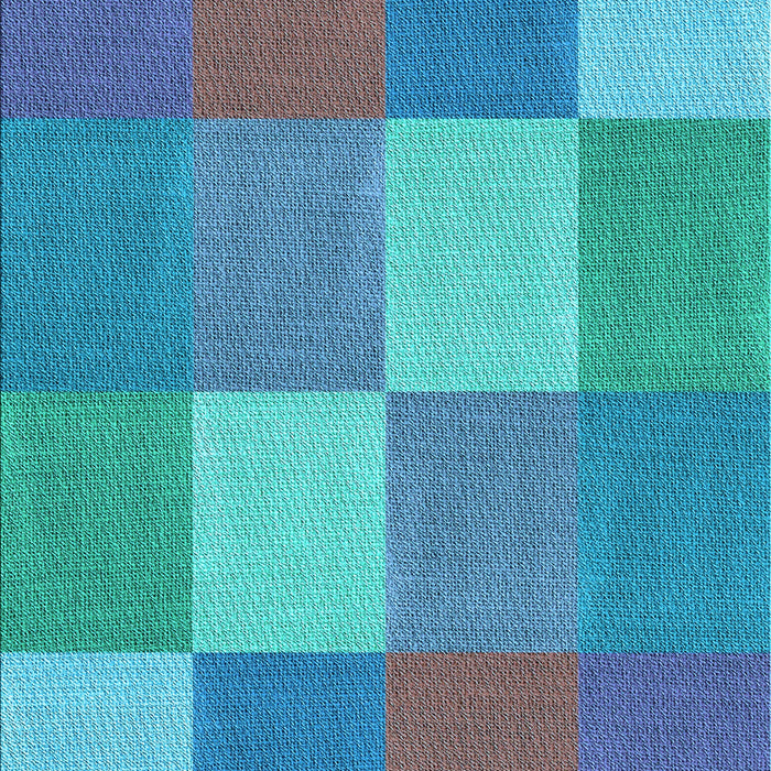 Patterned Blue Rug, pat1108lblu
