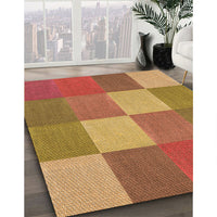 Patterned Red Rug, pat1108org