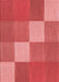 Patterned Red Rug, pat1108rd