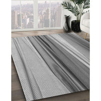Patterned Cloud Gray Rug, pat1109gry