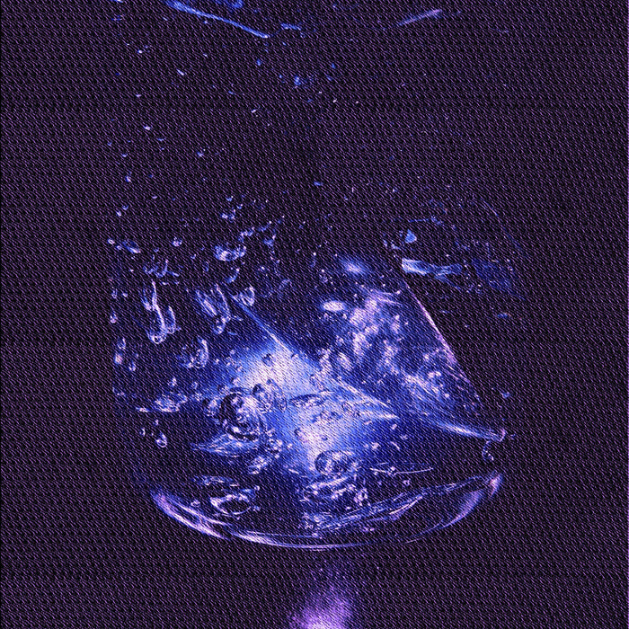 Machine Washable Transitional Purple Rug, wshpat111pur