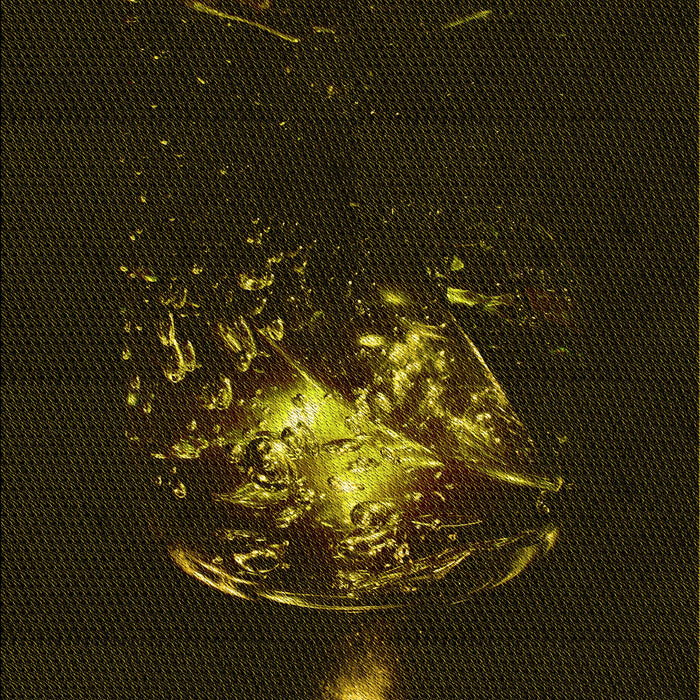 Patterned Black Rug, pat111yw