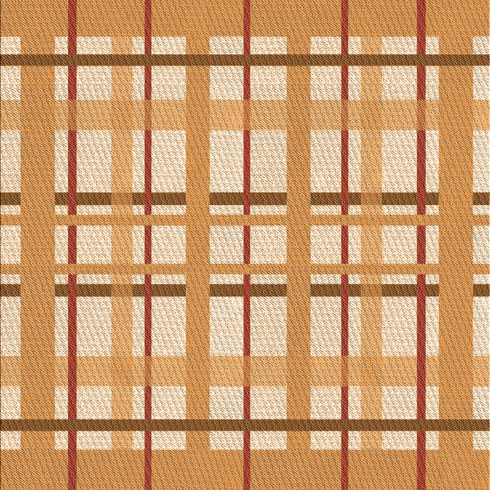 Patterned Neon Orange Rug, pat1110org