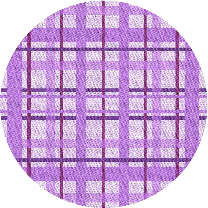 Square Patterned Blossom Pink Rug, pat1110pur